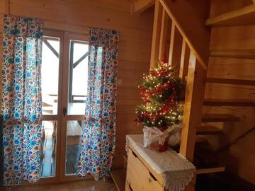 Фото номера Шале с двумя спальнями Шале U Kazika w górach г. Ślemień 4